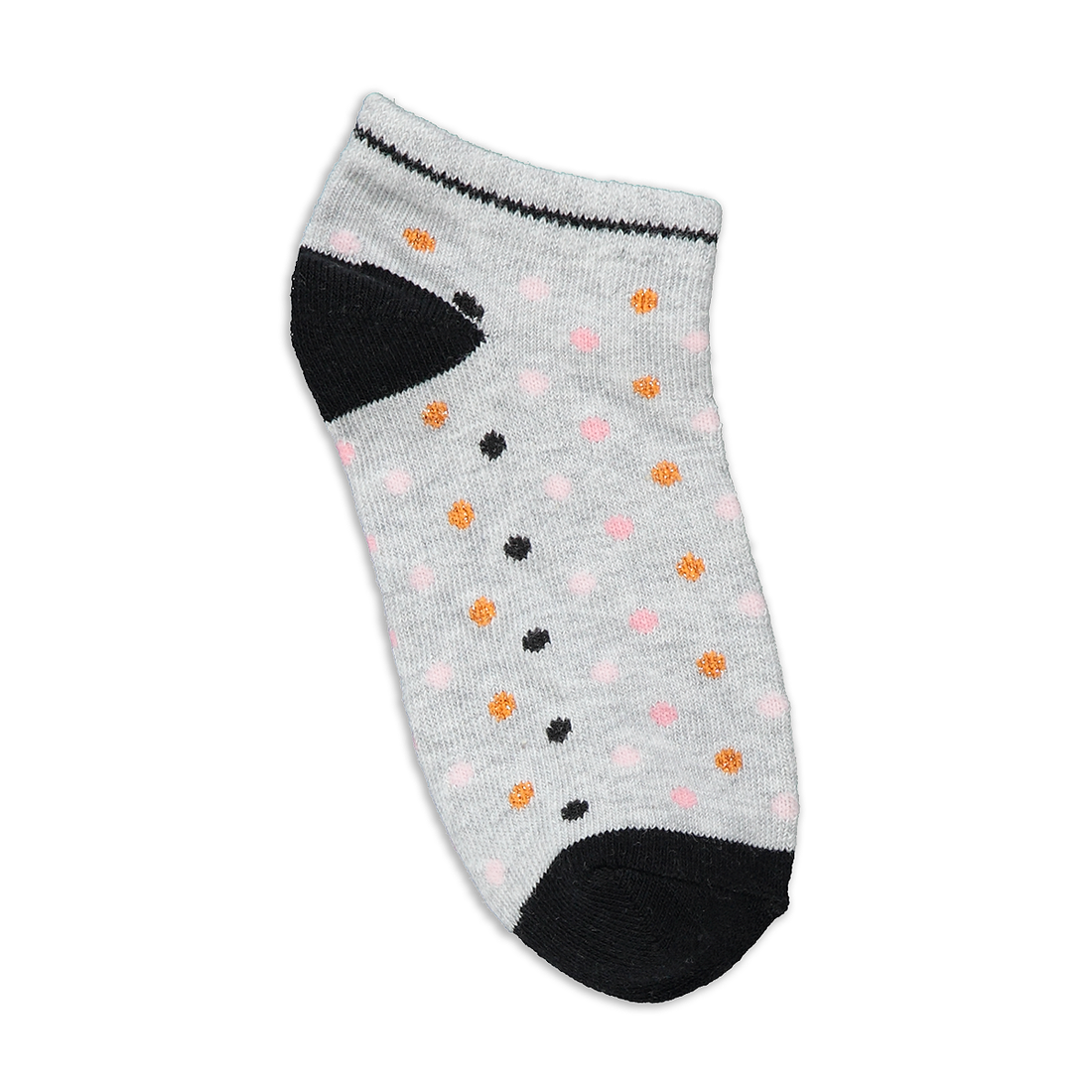 PG 5PK LOWLEG CLOUD SOCKS-BLACK-6-8 1/2