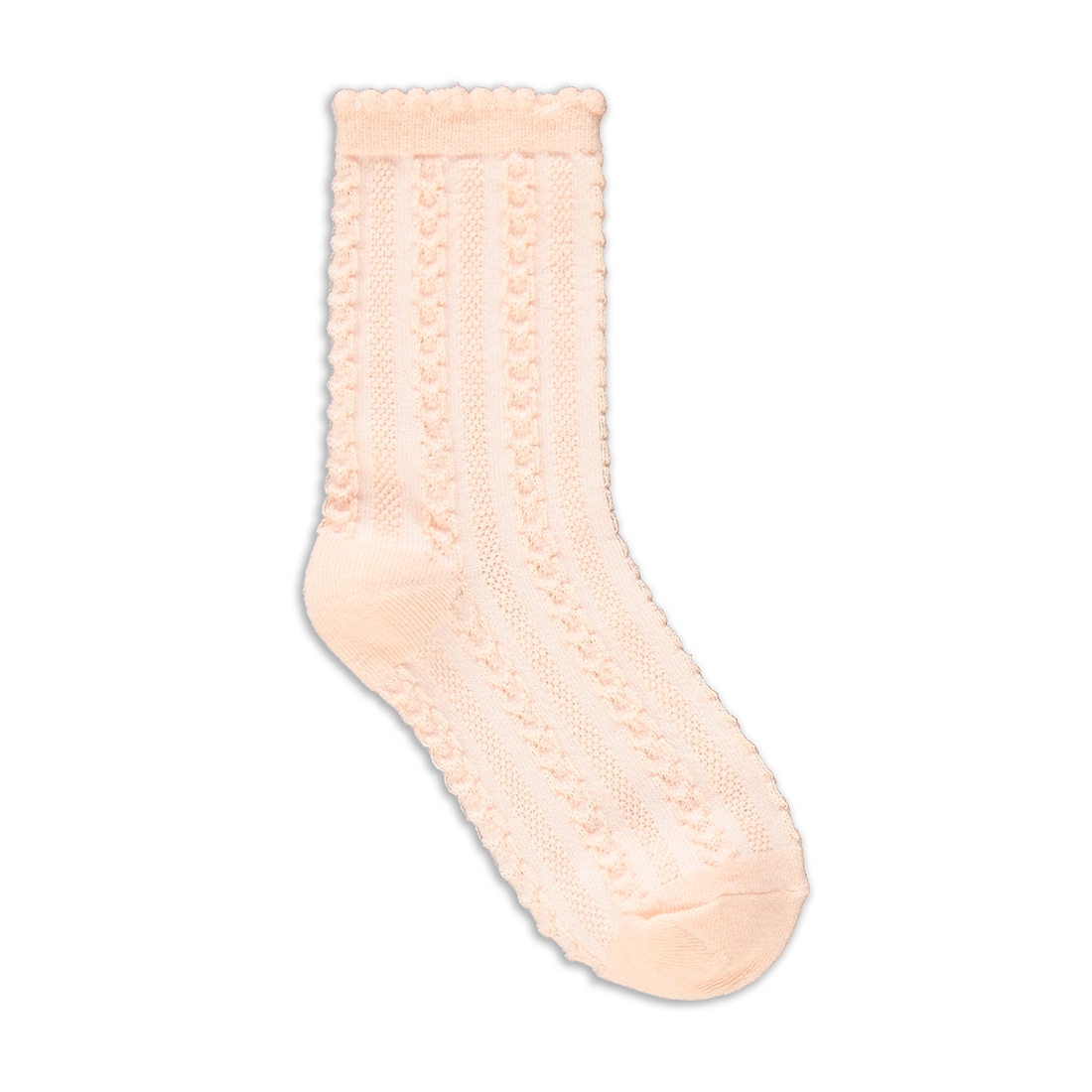 PG 5pk plain anklet socks-DUSTY PINK-6-8 1/2