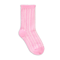 PG 5pk plain anklet socks-DUSTY PINK-6-8 1/2 (5)