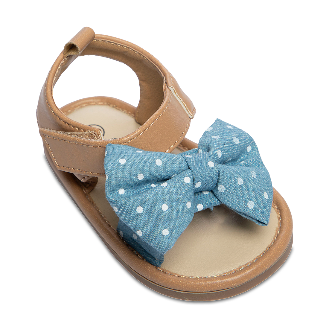 BOW POLKA DOT SANDAL MULTI-MULTI-1