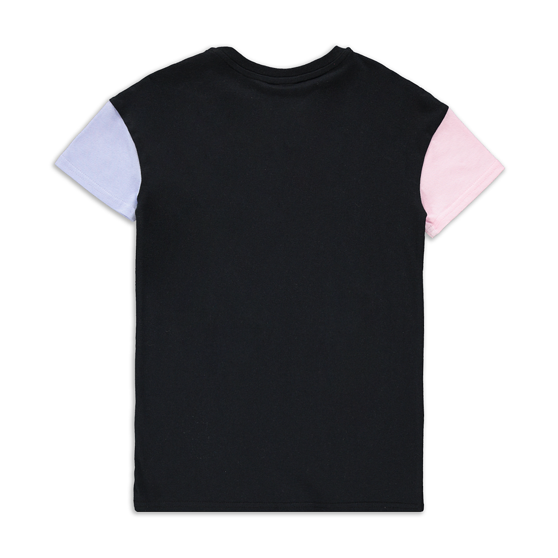 Barbie colour block t-shirt dress black-BLACK-5-6 YRS