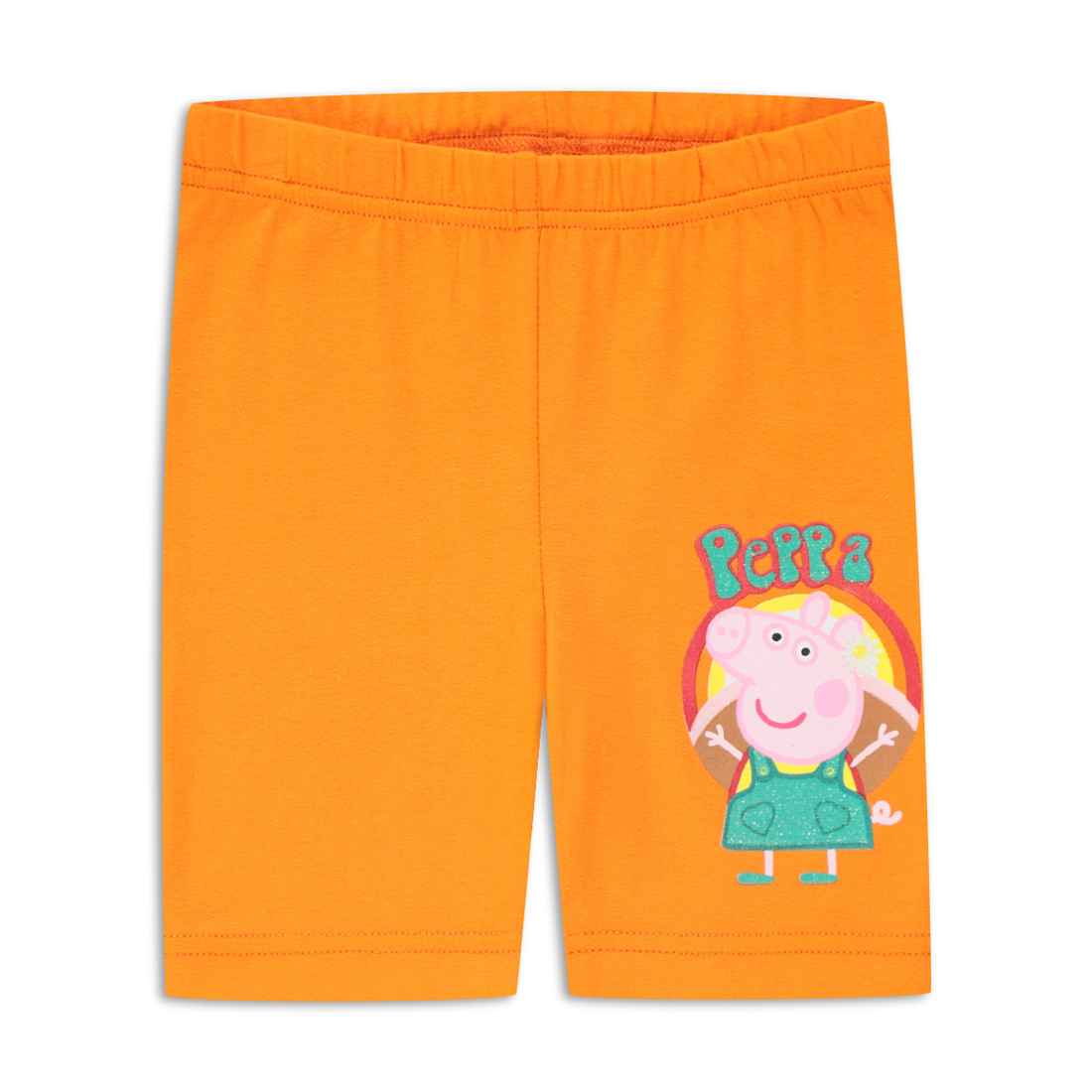 Peppa Pig 3 pack cycling shorts orange-TANGERINE-2-3 YRS