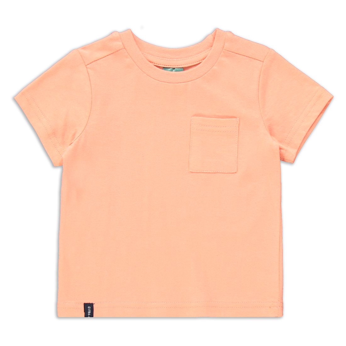 Basic short sleeve t-shirt peach-PEACH-12-18 MTHS