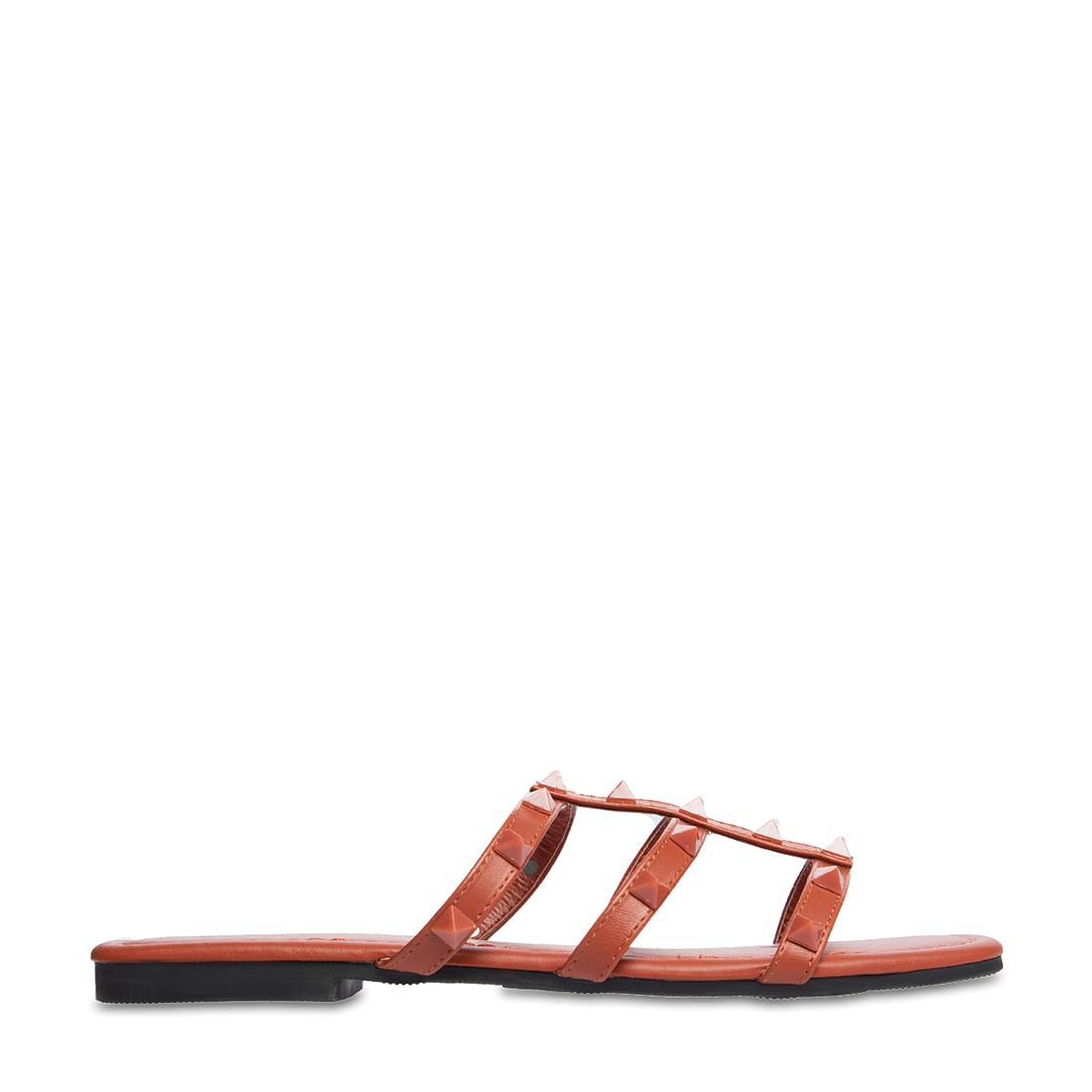 Tonal studded mule rust-RUST-5