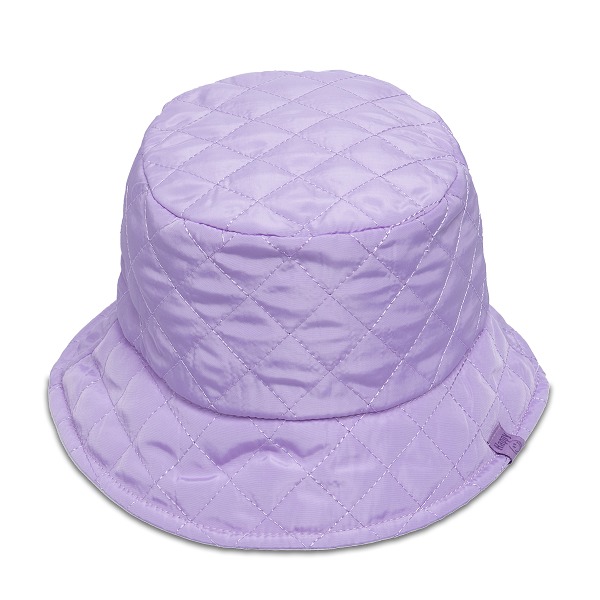 Quilted TB Bucket Orchid Bloom-LILAC-50 CM