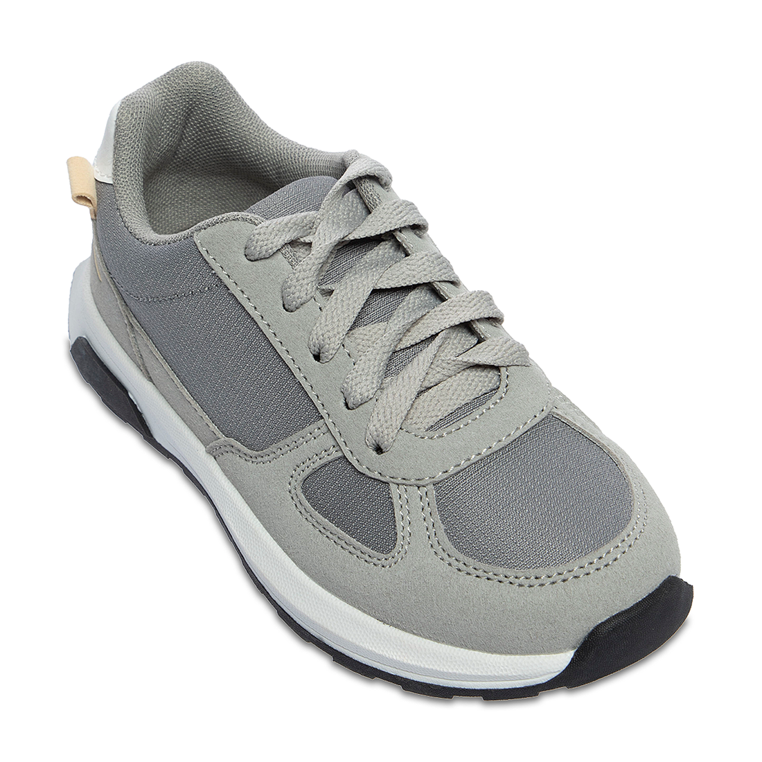 Retro trainer grey-GREY-1