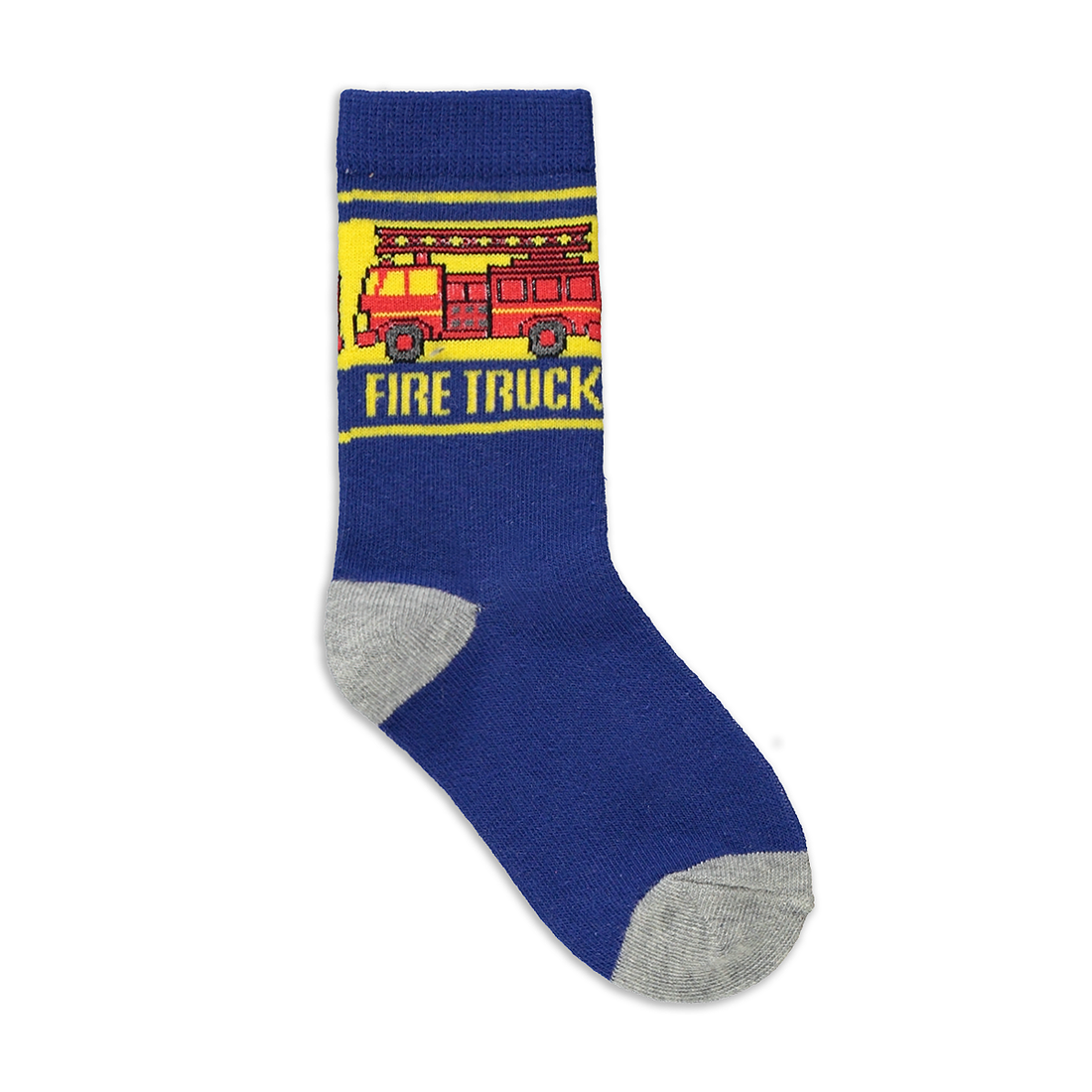 PB 5PK SOCKS PRINT TRANSPORT S22-ASSORTED-9-12