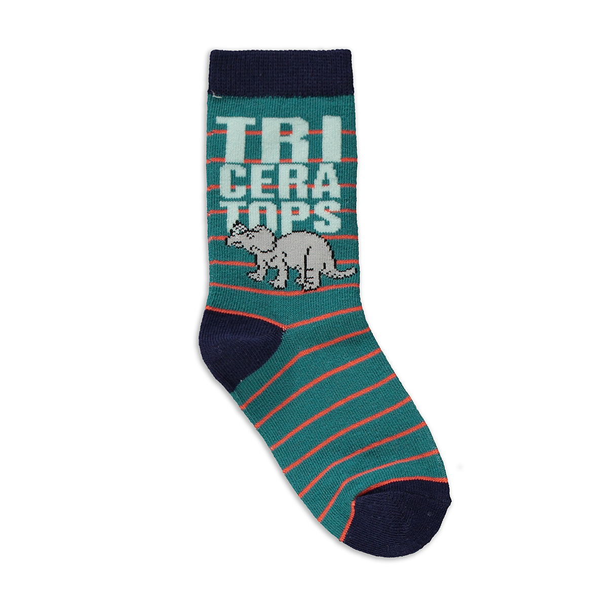 PB 5PK SOCKS PRINT DINO S22-BRIGHT BLUE-9-12 (5)