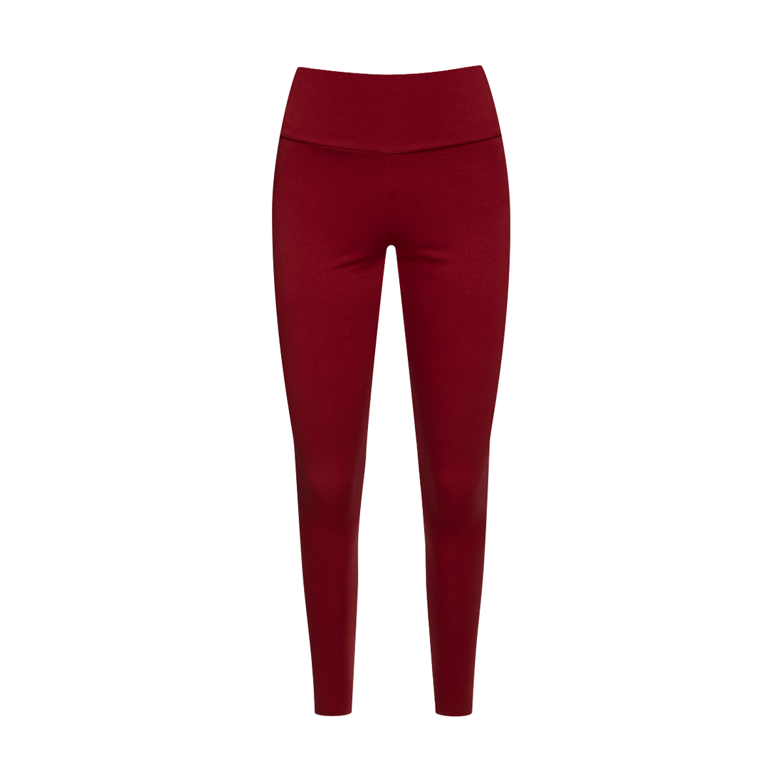 Top up wide waist legging burgundy-BURGUNDY-M