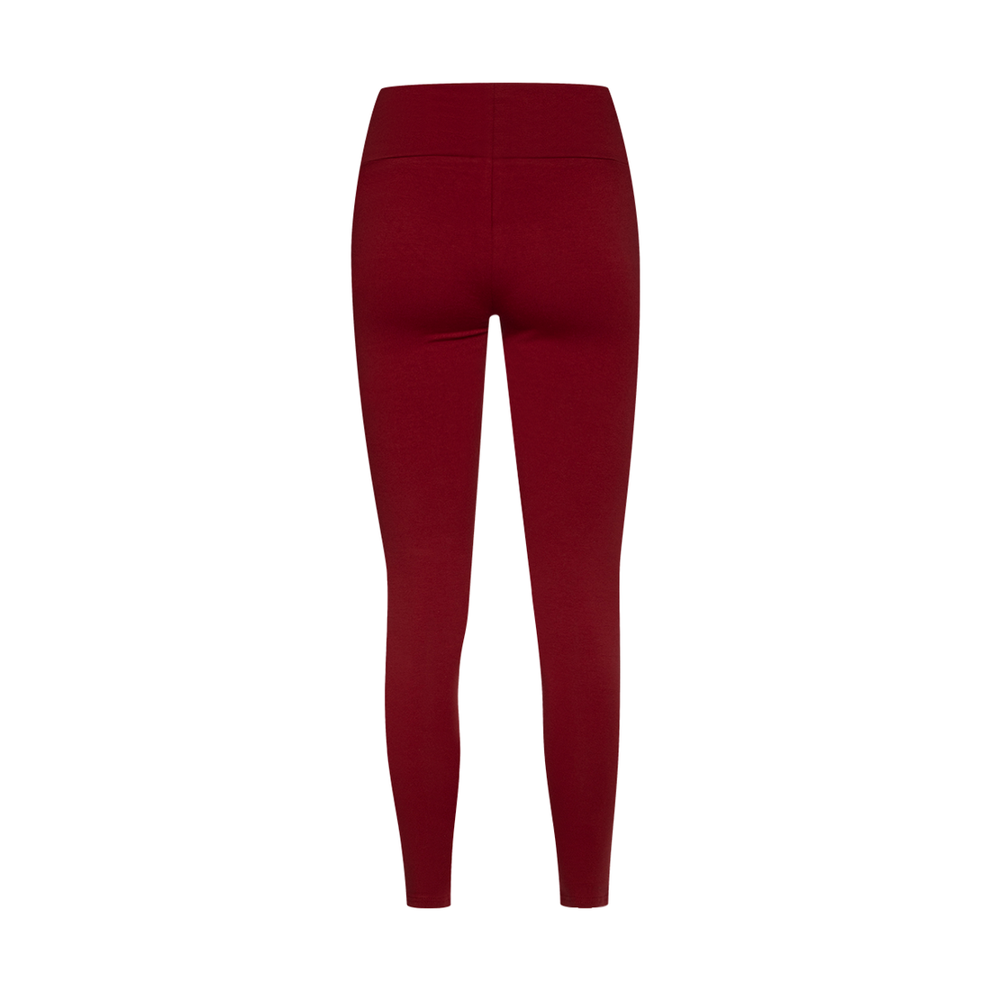 Top up wide waist legging burgundy-BURGUNDY-M