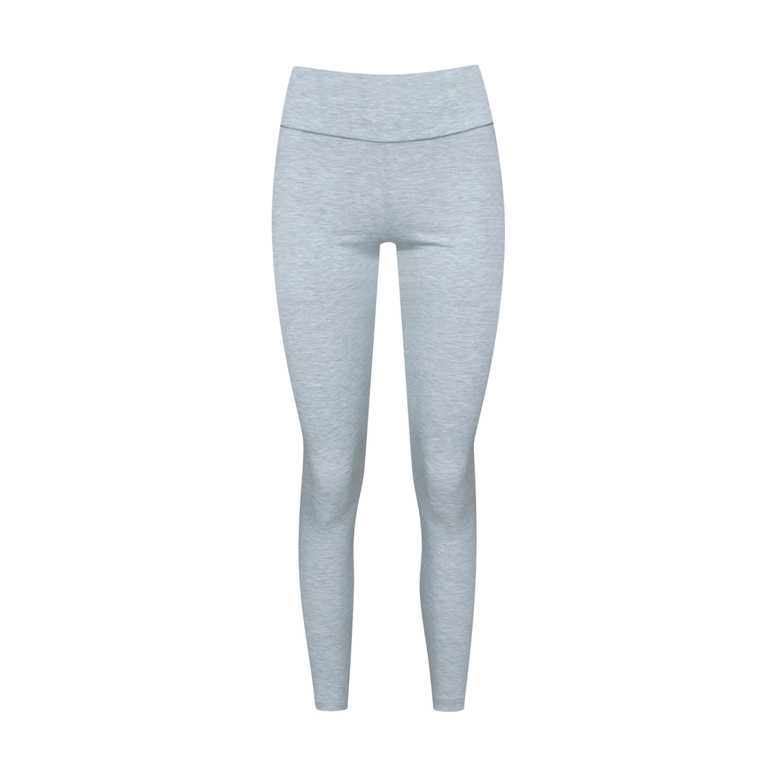 Wide waist legging ice melange-GREY MELANGE-M