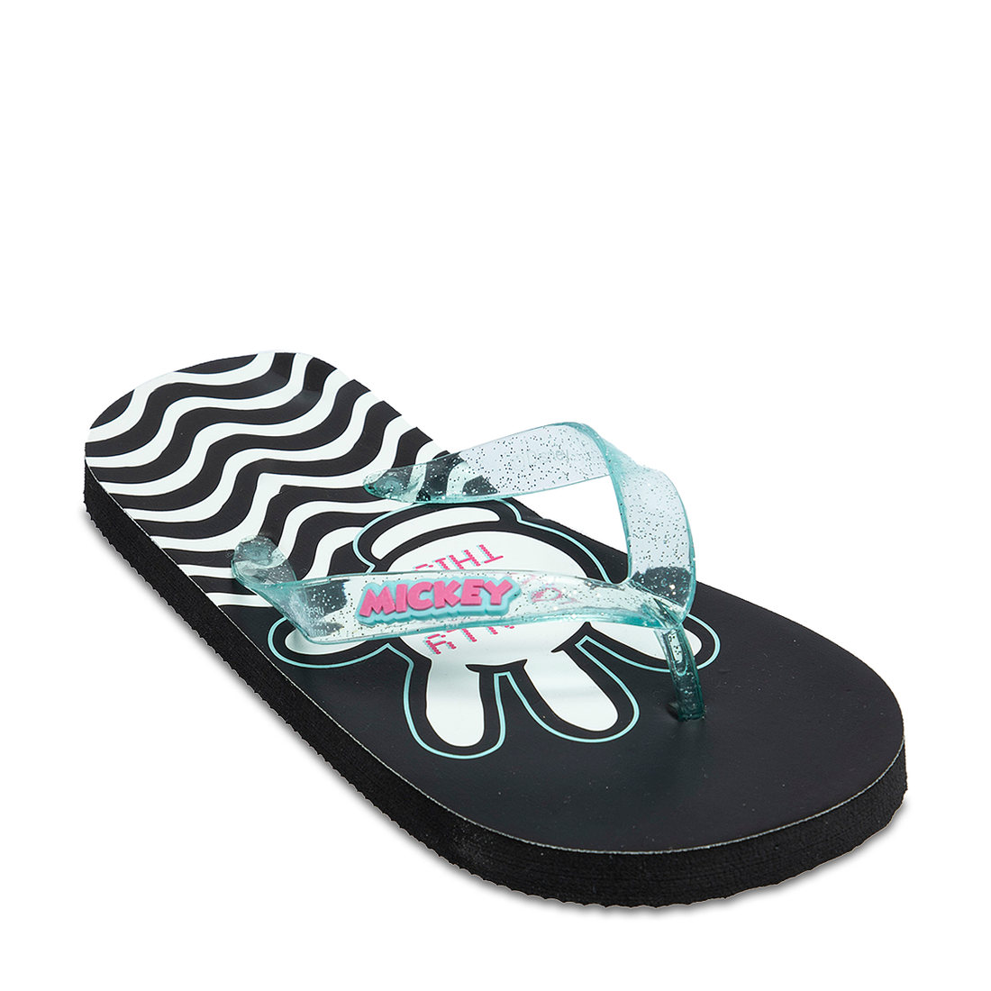 mickey mouse flip flop-LIGHT BLUE-11