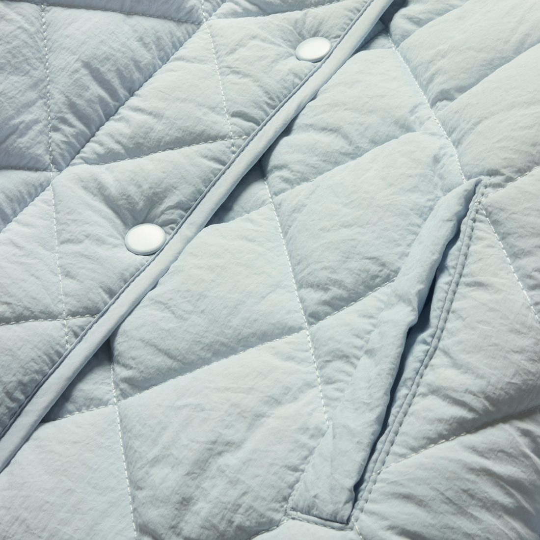 Collarless quilted jacket light blue-LIGHT BLUE-3-4 YRS