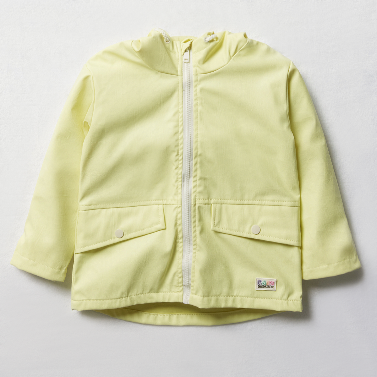 Rubberized Raincoat Lemon-LEMON-2-3 YRS