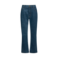 Basic bootcut jeans mid wash-MID BLUE-36