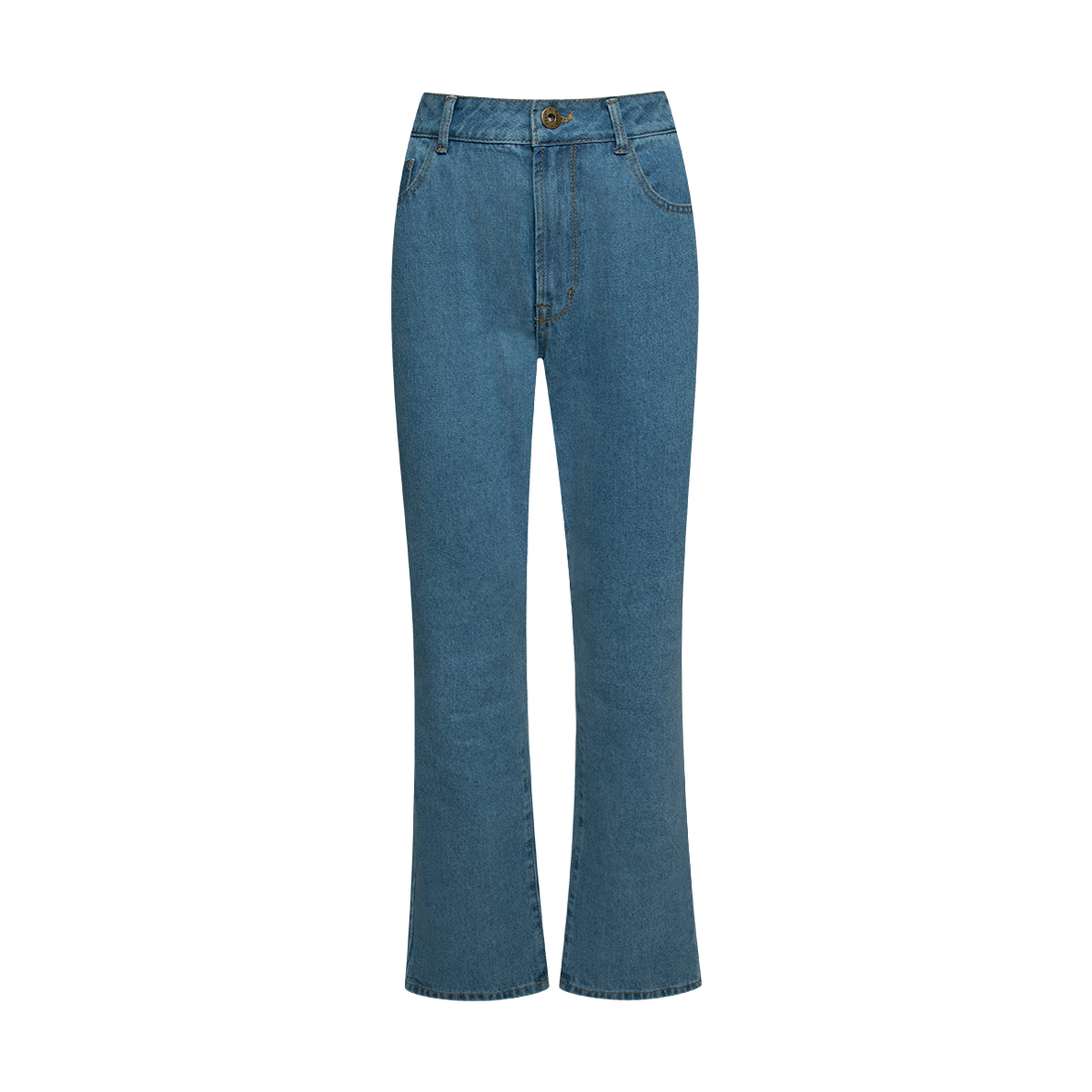 Basic bootcut jeans light wash-LIGHT BLUE-36