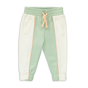 Colour blocked styled trackpants frosty green-GREEN-3-6 MTHS