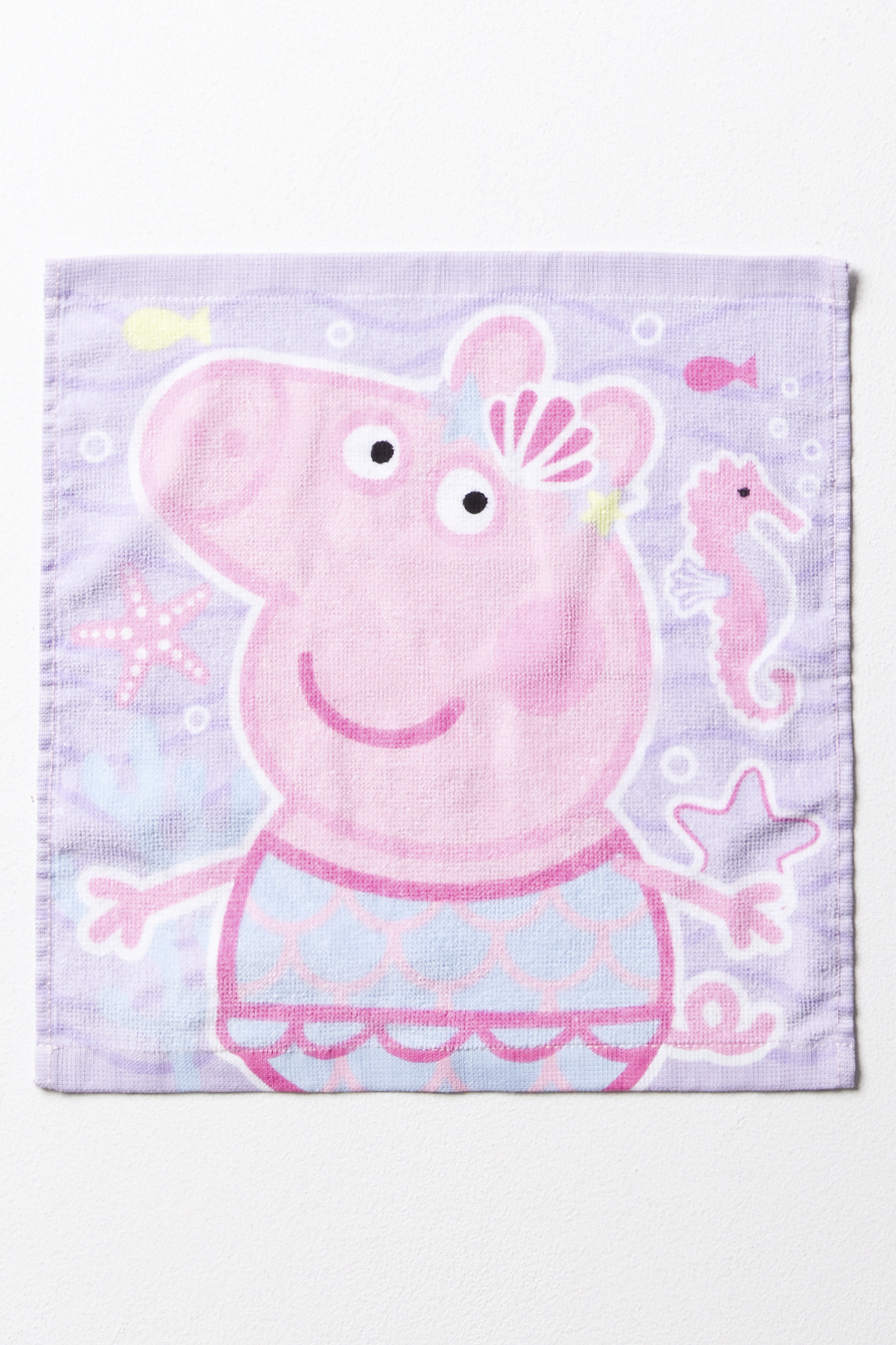 Peppa pig face cloth lilac-LILAC-30X30 CM