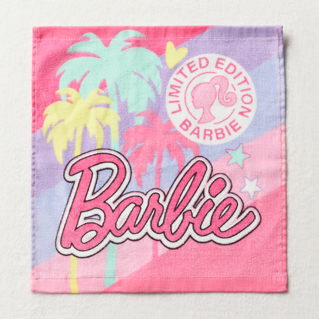 Barbie face cloth pink-CERISE-30X30 CM