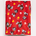 Paw patrol throw red-RED-ONE SIZE