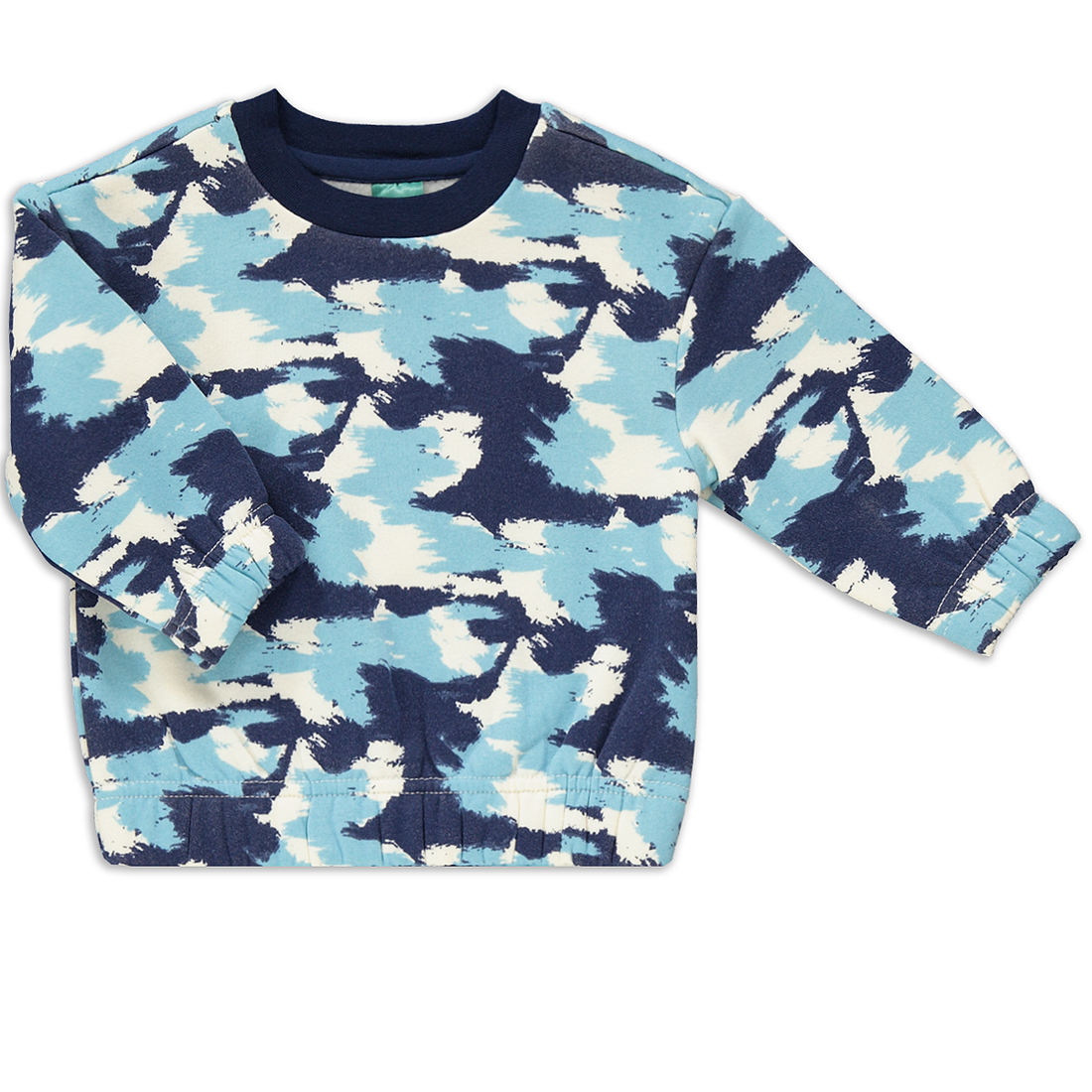 Crew AOP camo tracktop basic blue-NAVY-3-6 MTHS