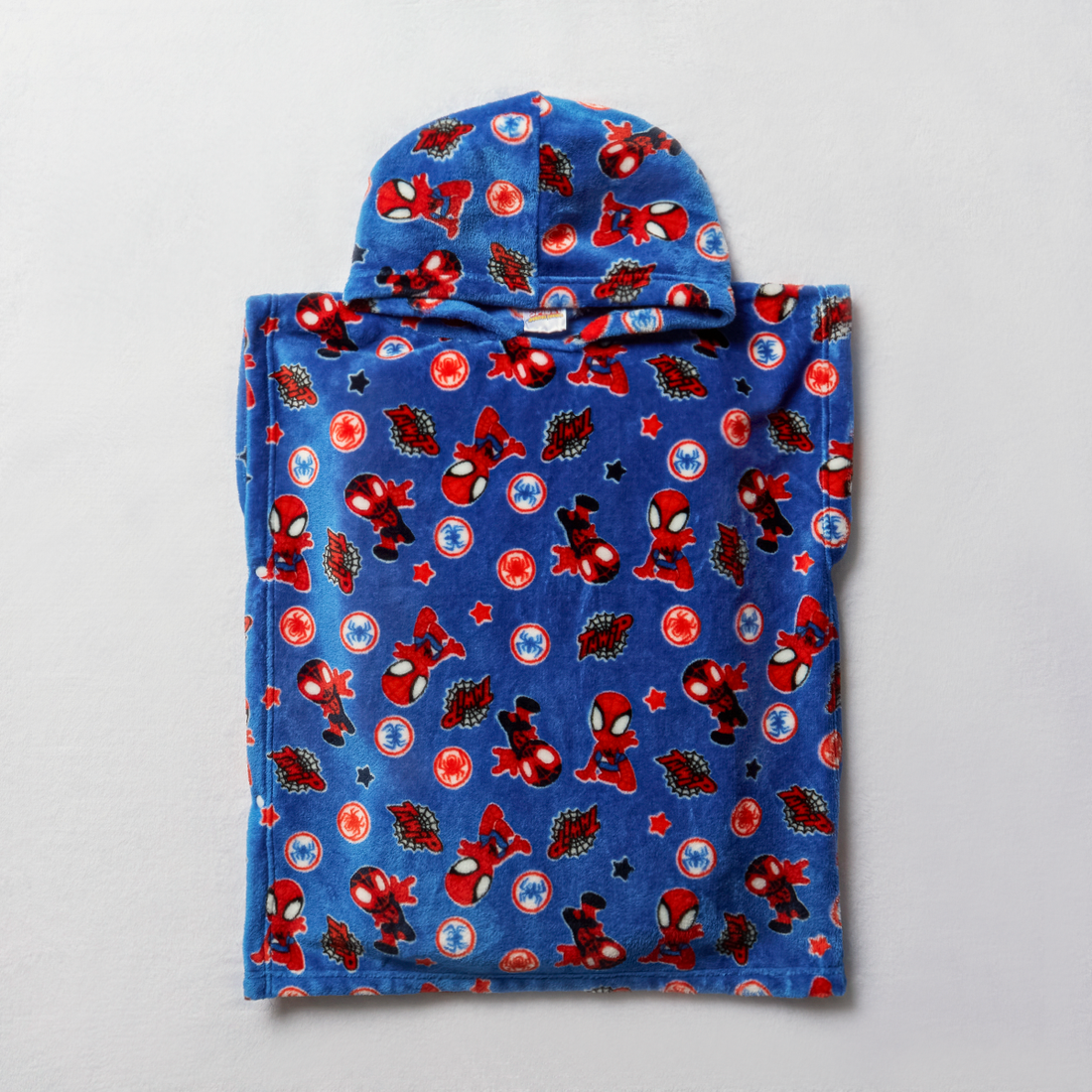 Spider-Man hooded snuggle blue-AQUA-ONE SIZE