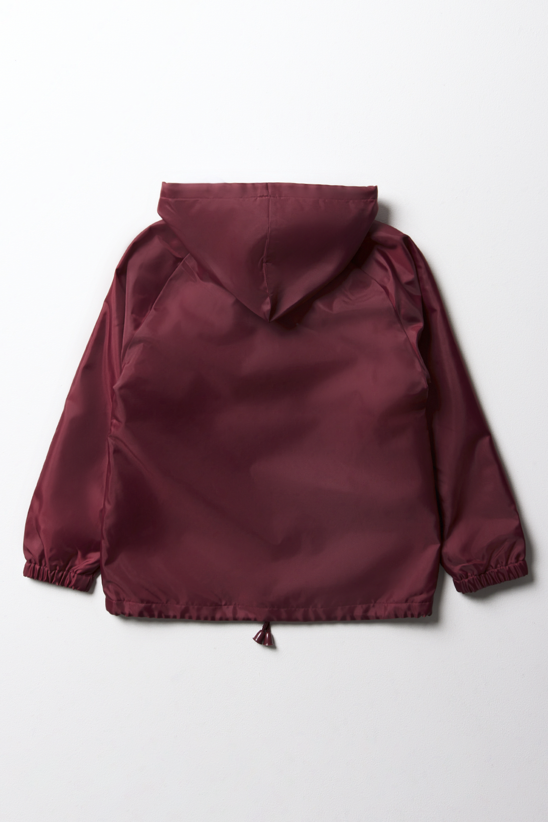 UNISEX RAIN JACKET MAROON PRIMARY-BURGUNDY-13-14 YRS (4)