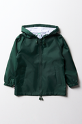 UNISEX RAIN JACKET BOTTLE GREEN PRIMARY-GREEN-13-14 YRS