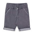 5 Pocket basic denim shorts dark grey-DARK GREY-2-3 YRS