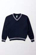 UNISEX LONG SLEEVED JERSEY STRIPED NAVY WHITE-NAVY-M