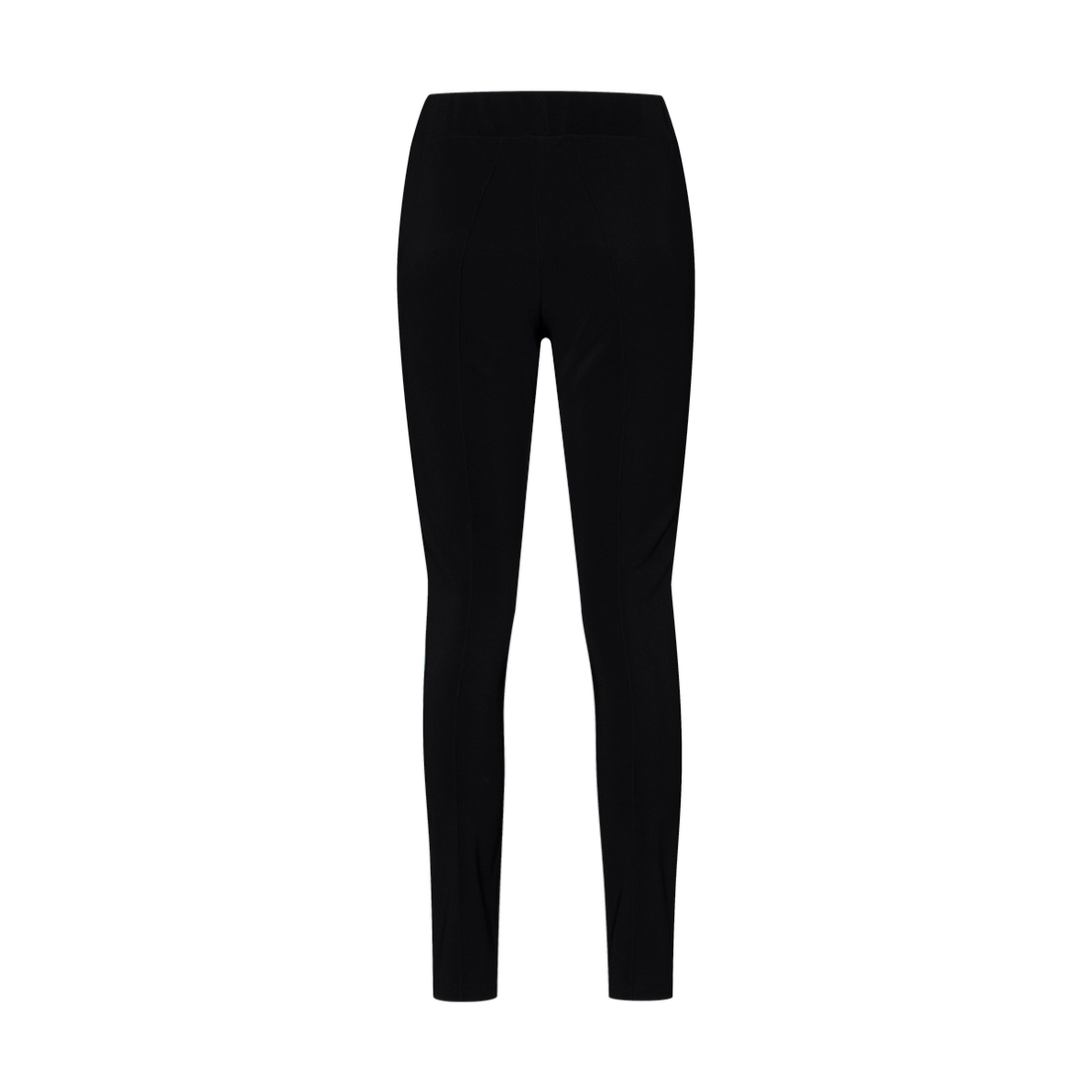 Ottoman front slit legging black-BLACK-XS