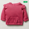 Hoody tracktop pink yarrow-CERISE-3-6 MTHS