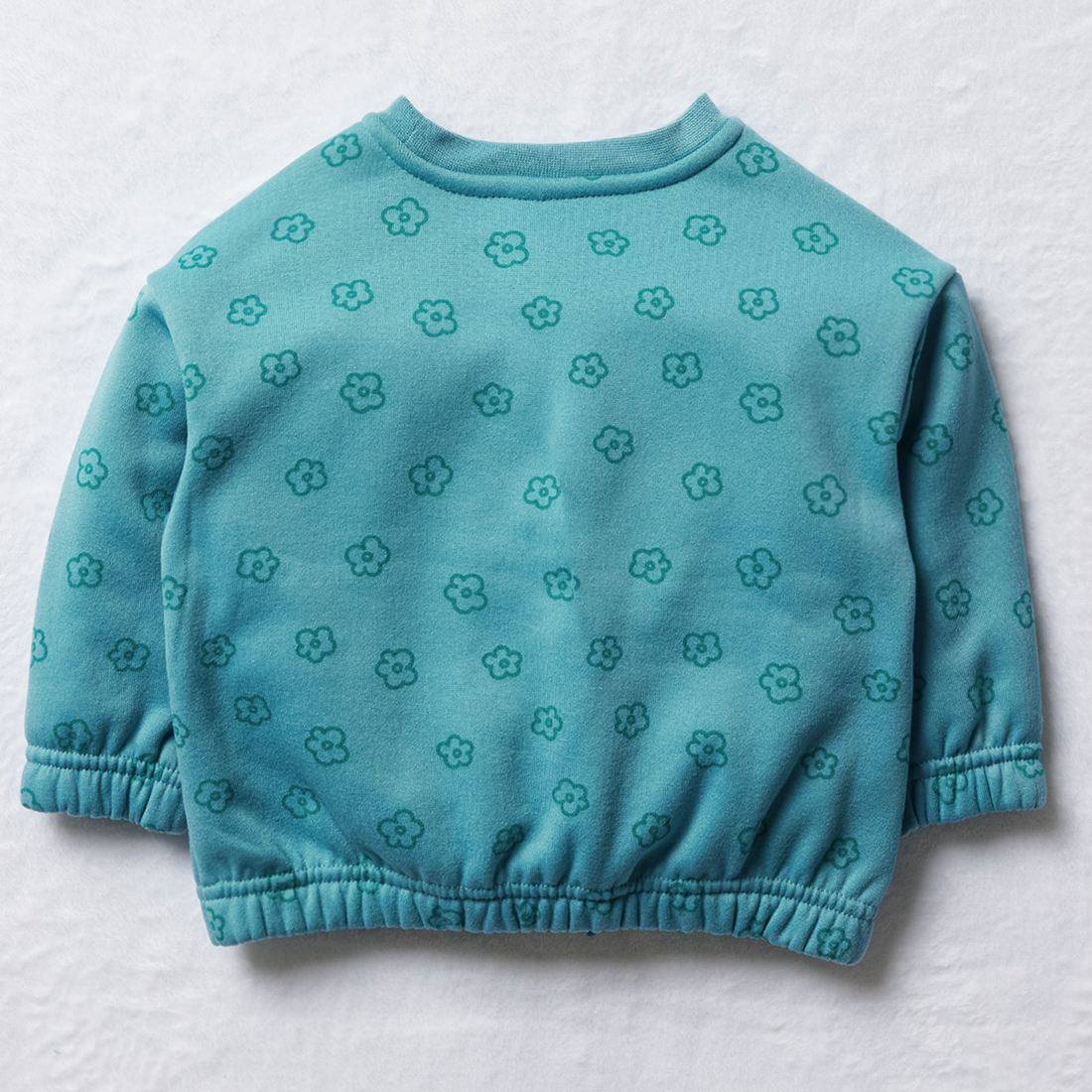 Crewneck tracktop delphinium blue-DARK BLUE-3-6 MTHS