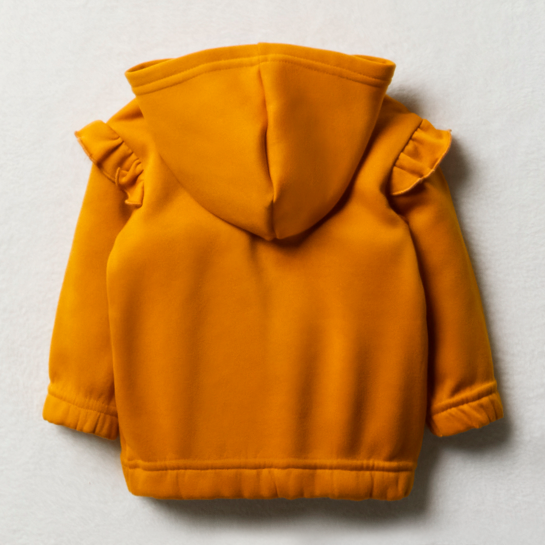 Hoody tracktop golden yellow-YELLOW-3-6 MTHS