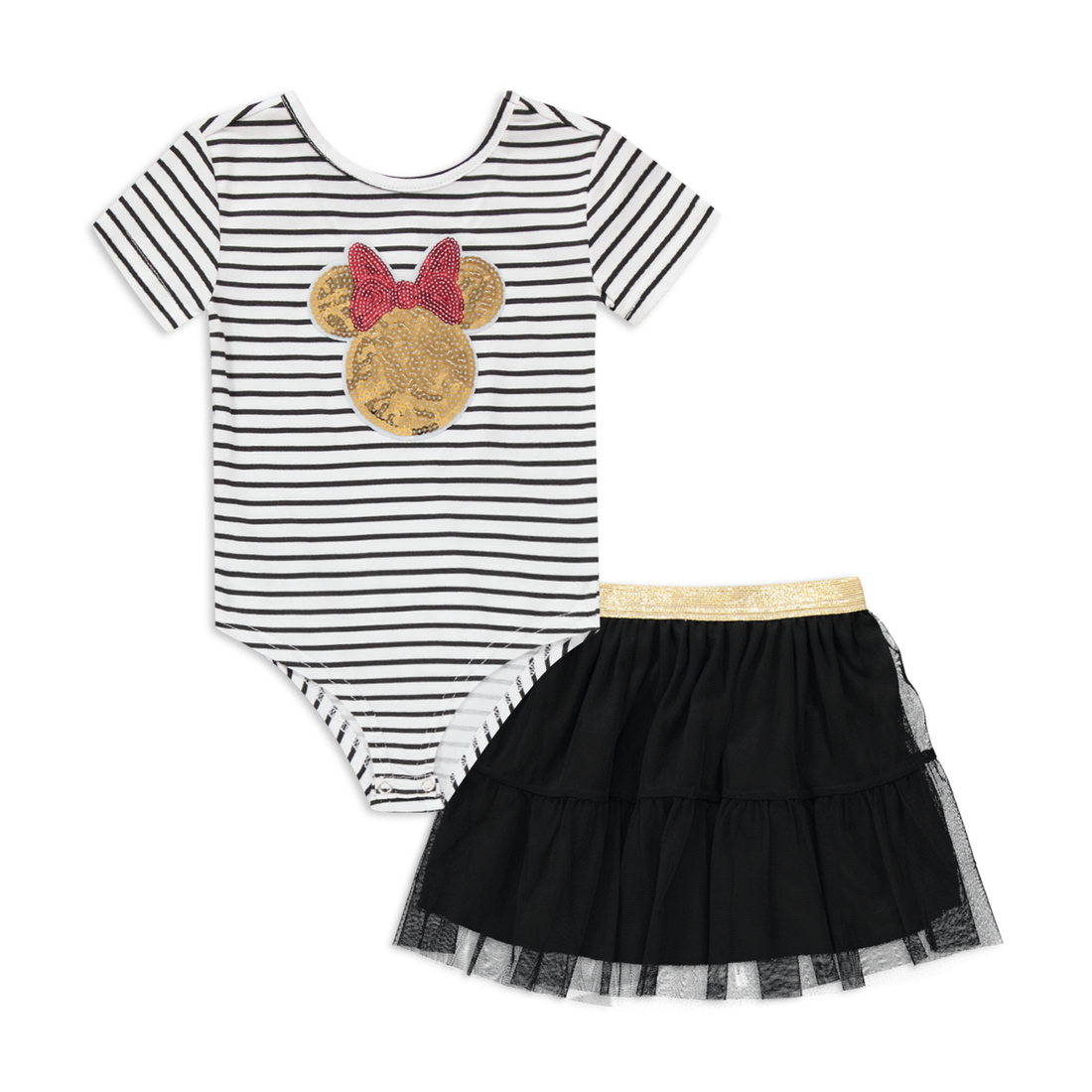 Minnie Mouse tutu set black-BLACK-2-3 YRS