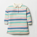 Johnny collar stripe dress multi-MULTI-3-4 YRS