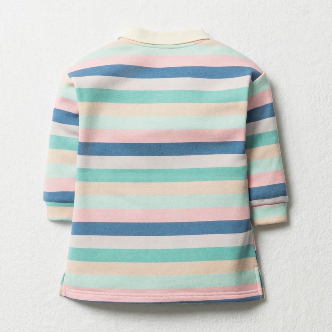 Johnny collar stripe dress multi-MULTI-3-4 YRS