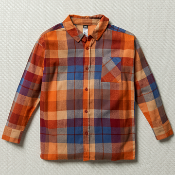 Long sleeve check shirt blue-MULTI-11-12 YRS