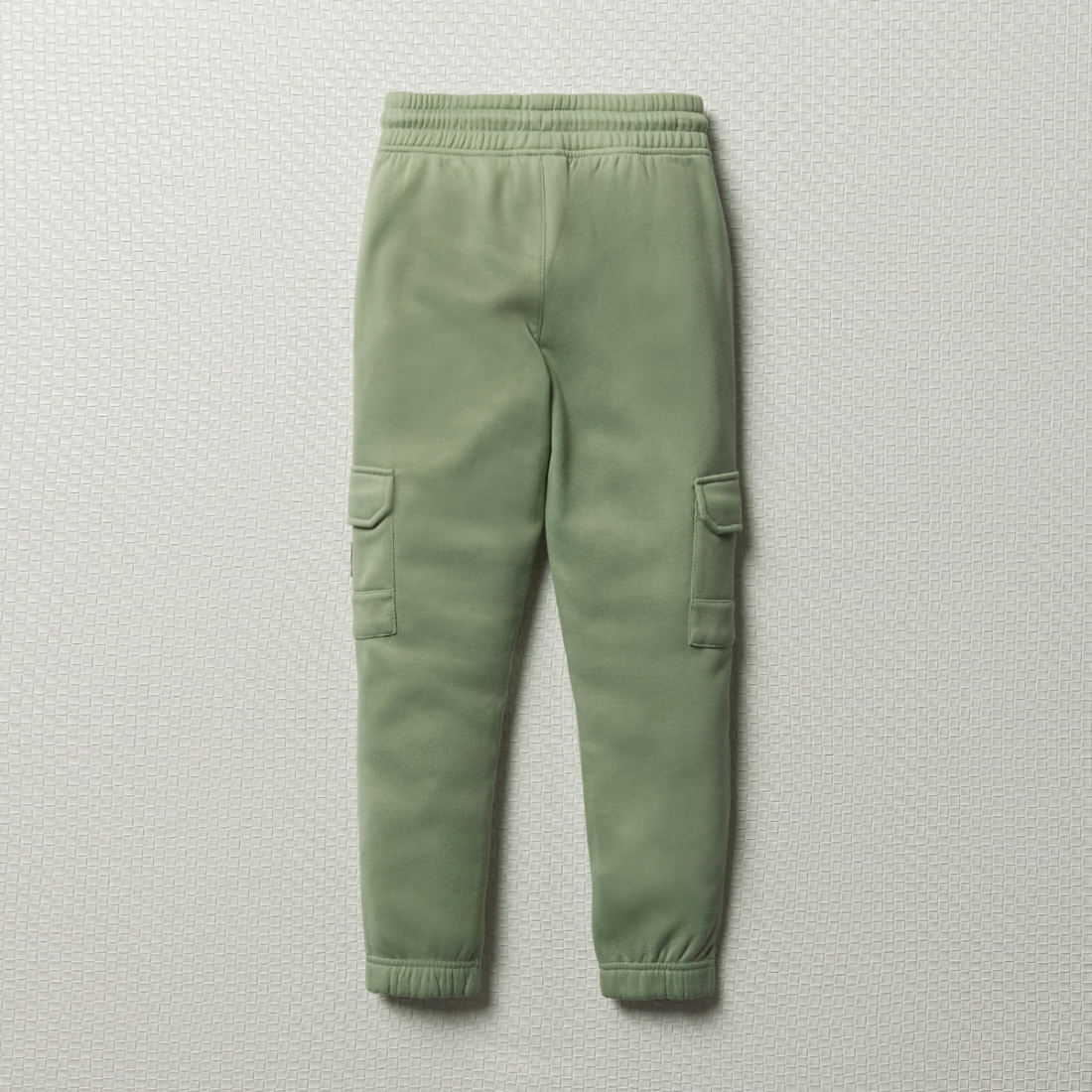 KNIT CARGO FASHION TRACKPANT ICEBERG GREEN-LIGHT GREEN-11-12 YRS