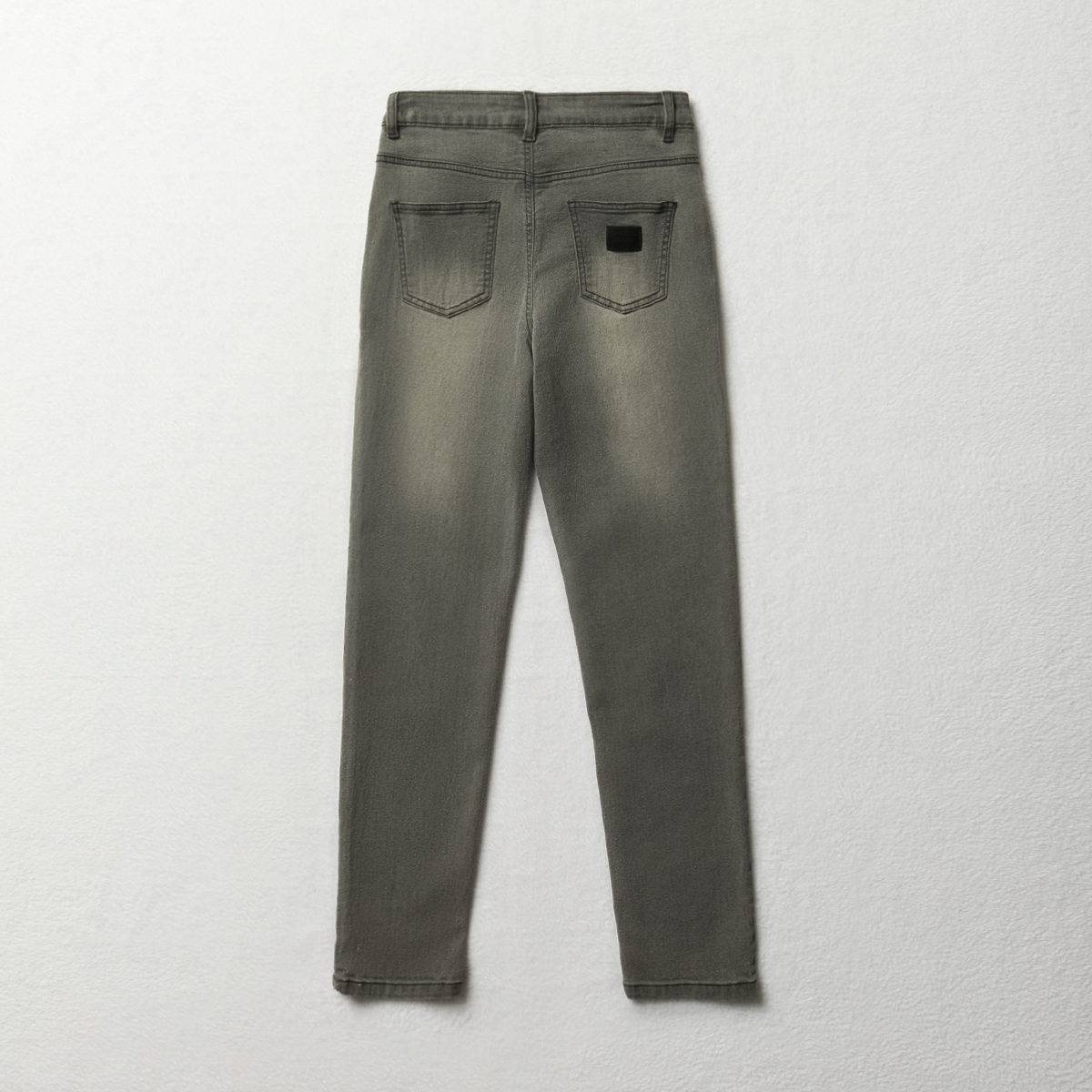 Tapered basic denim trouser grey-GREY-11-12 YRS (1)