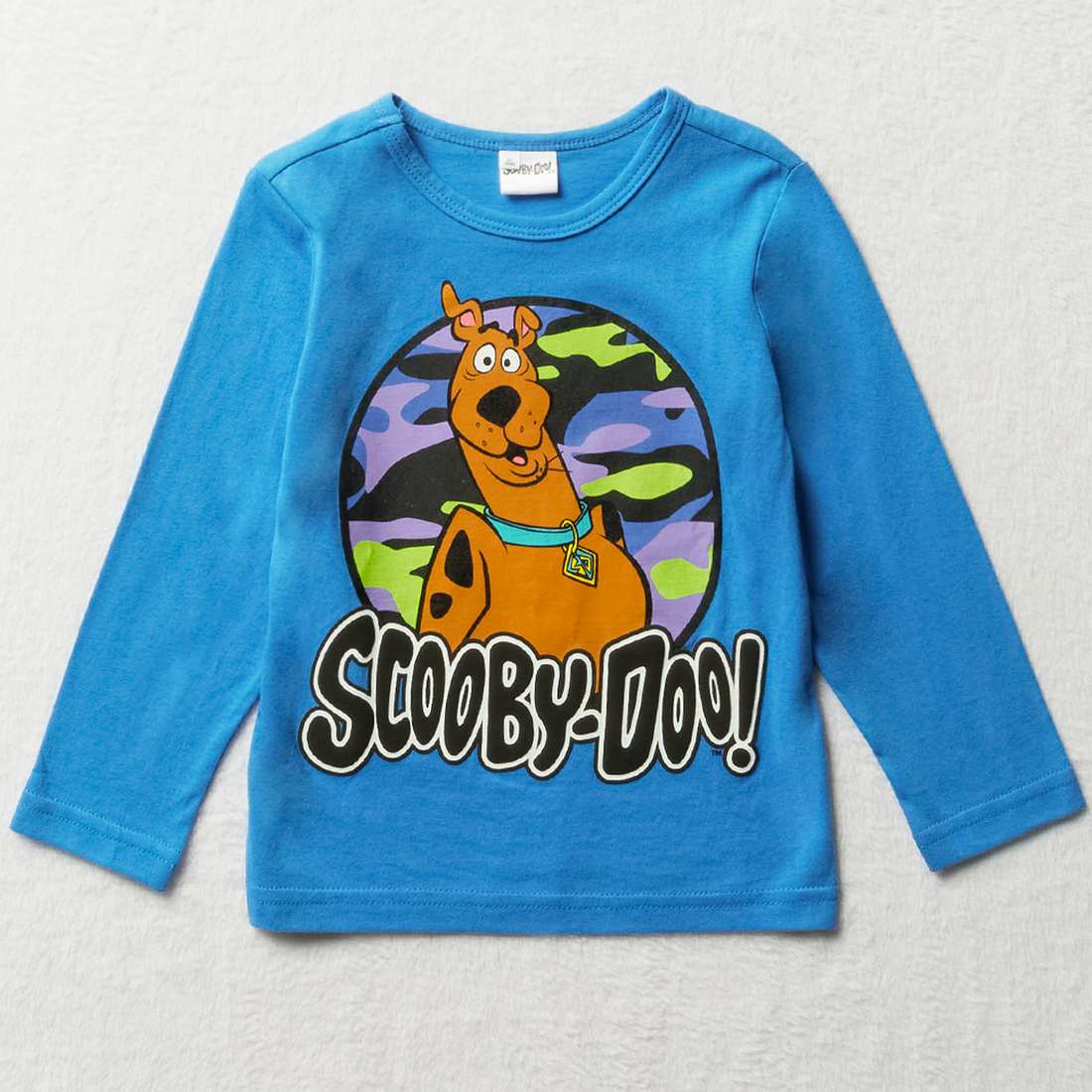 Scooby-Doo long sleeve pj blue-BRIGHT BLUE-2-3 YRS