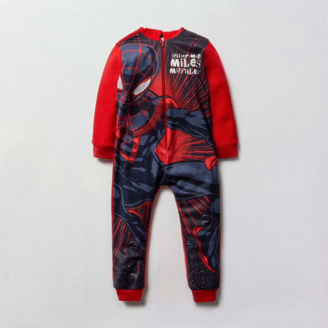 SPIDER-MAN MICRO FLEECE ONESIE RED-BRIGHT RED-2-3 YRS