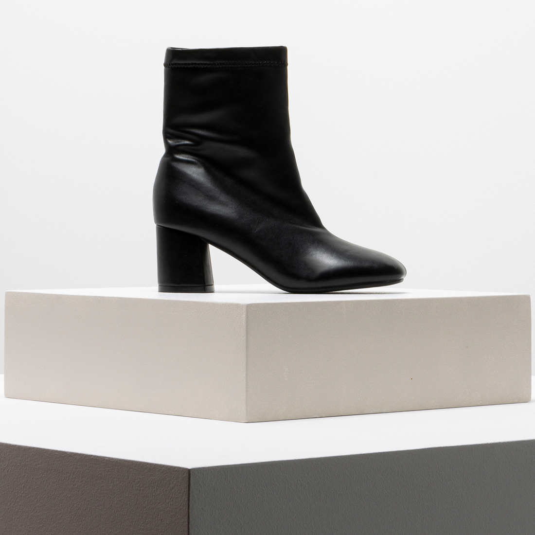 Block heel boot black-BLACK-5