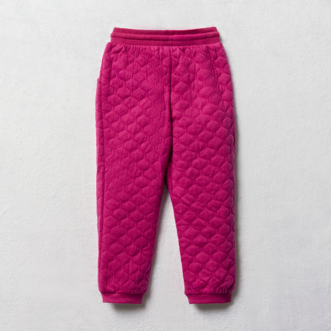 Quilted trackpants fuschia-MAGENTA-3-4 YRS