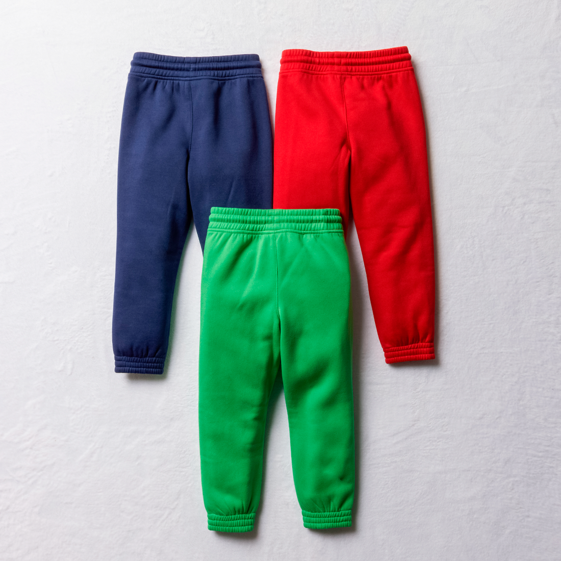 MI 3 pack trackpants bright red bright green and n-BRIGHT RED-3-4 YRS