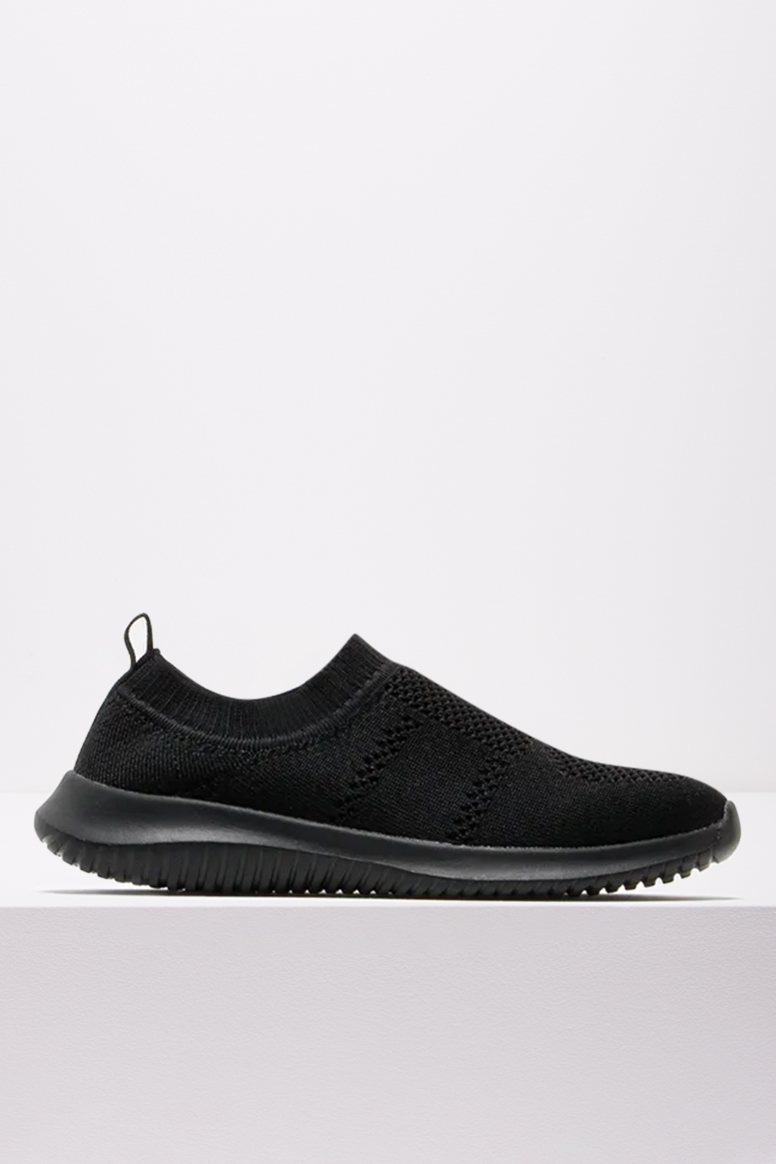 Knitted trainer black-BLACK-5