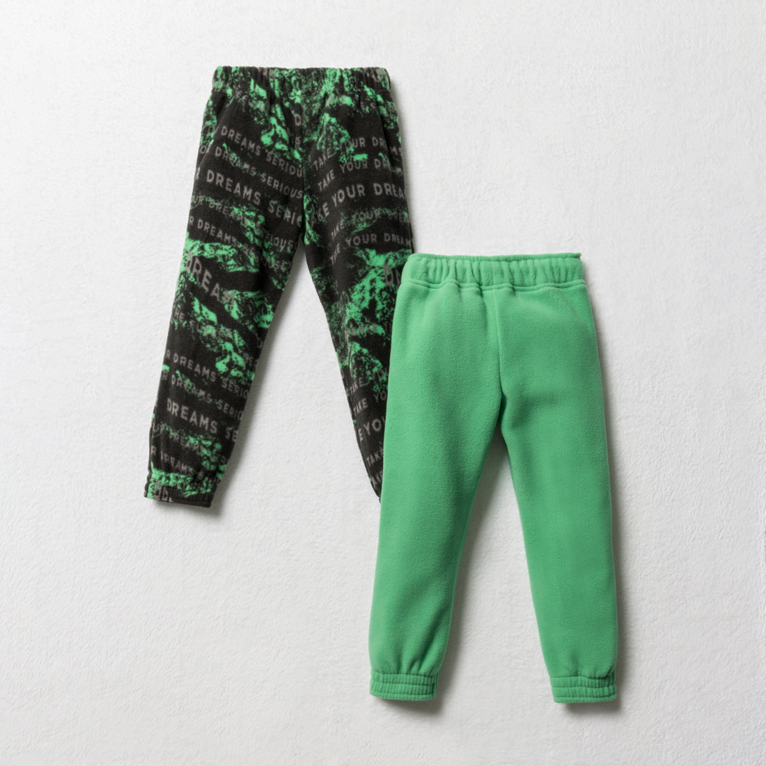 MI 2 pack trackpants fashion polorfleece dreams br-BRIGHT GREEN-3-4 YRS