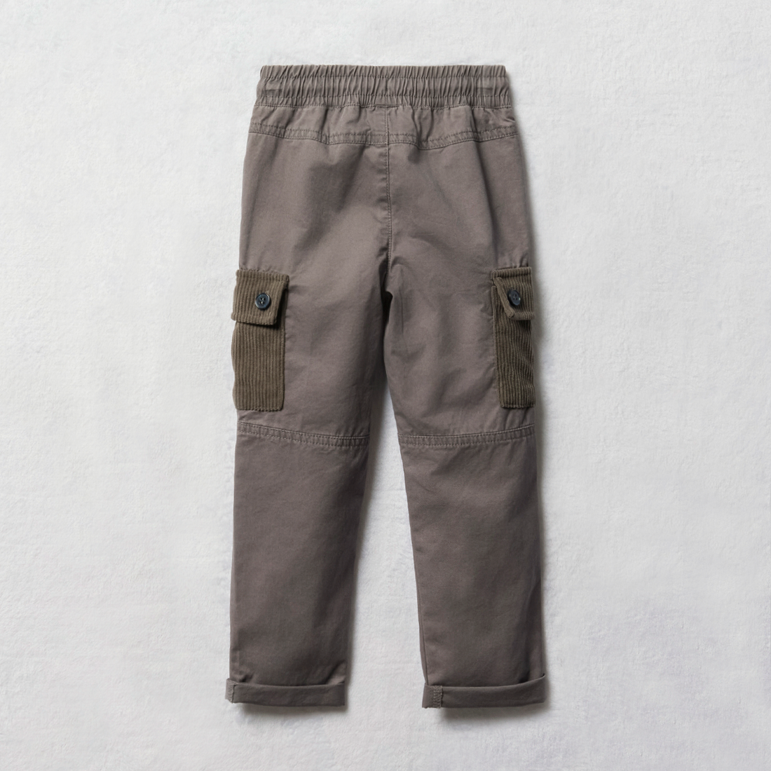 Trouser styled cargo charcoal-CHARCOAL-2-3 YRS