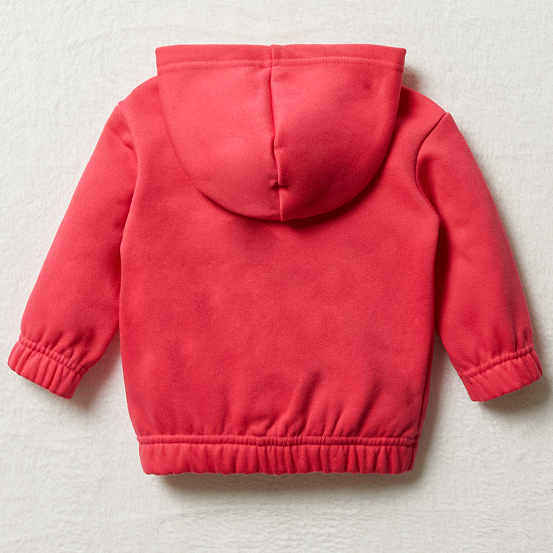 Hooded basic tracktop cerise-CERISE-3-6 MTHS