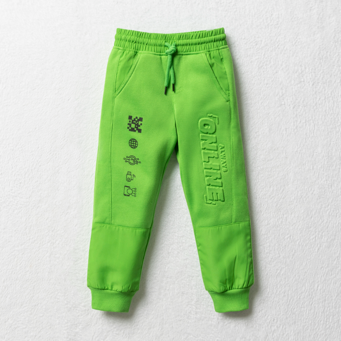 MI trackpants fashion TR bright green-BRIGHT GREEN-3-4 YRS